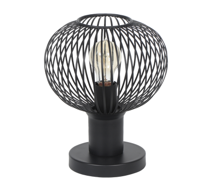 Gila table lamp 23 cm E27 matt black — 565700132
