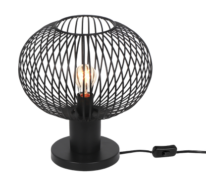 Gila table lamp 33 cm E27 matt black — 565790132