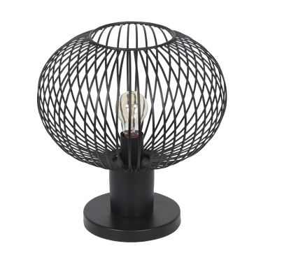 Gila table lamp 33 cm E27 matt black — 565790132