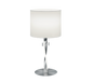 Nandor table lamp E27 + LED brushed steel — 575310307