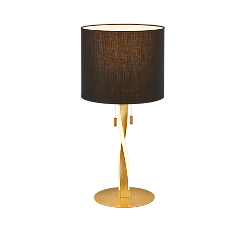 Nandor table lamp E27 + LED black/gold — 575310379
