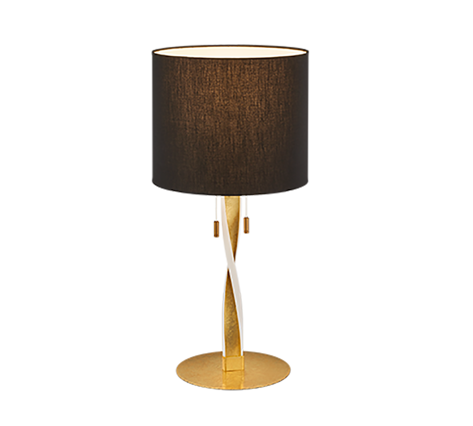 Nandor table lamp E27 + LED black/gold — 575310379