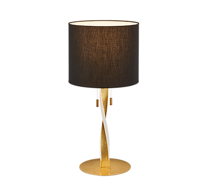 Nandor table lamp E27 + LED black/gold — 575310379