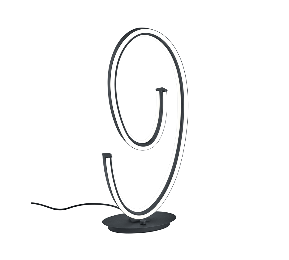 Ciola LED table lamp matt black — 577210132