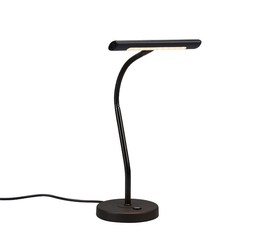 Curtis LED table lamp matt black — 579790132