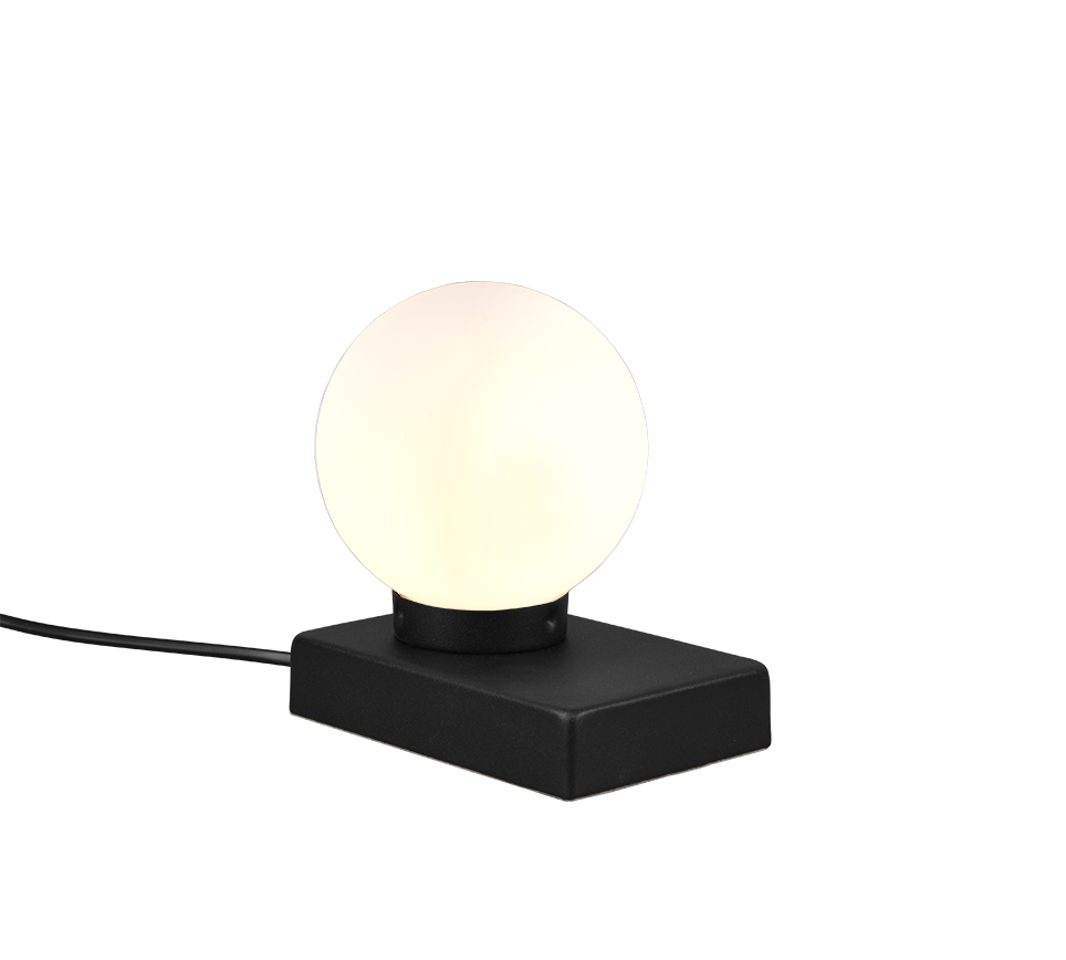 Davi II table lamp E14 matt black — 590100132