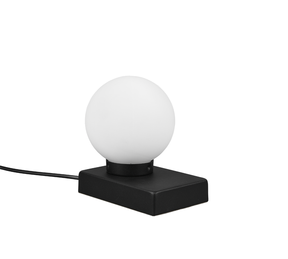 Davi II table lamp E14 matt black — 590100132