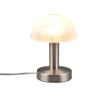 Fynn II table lamp 21 cm E14 brushed steel — 599100107
