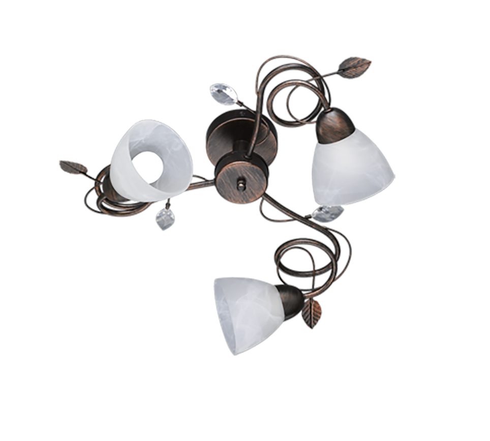 Traditio ceiling lamp 3-pc E14 rustic — 600700328