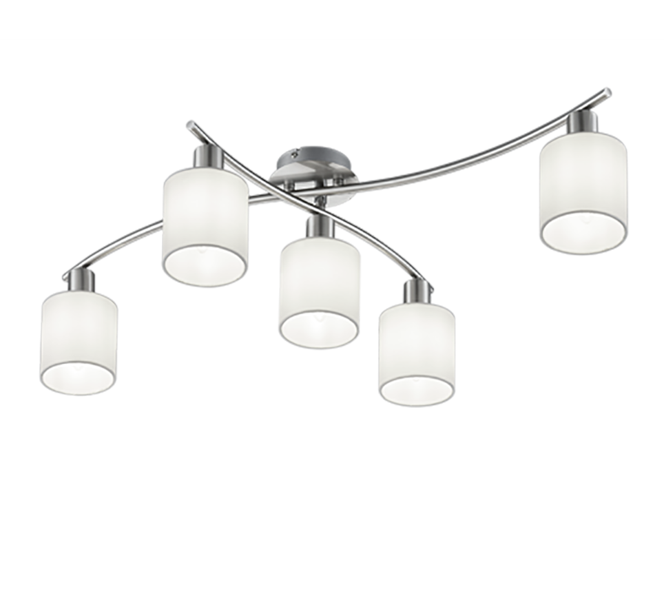Garda ceiling lamp 5xE14 white — 605400501