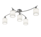 Garda ceiling lamp 5xE14 white — 605400501