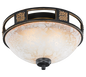 Quinta ceiling lamp 2xE27 rustic — 608100224