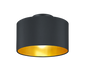 Hostel ceiling lamp E14 matt black/gold — 608200279