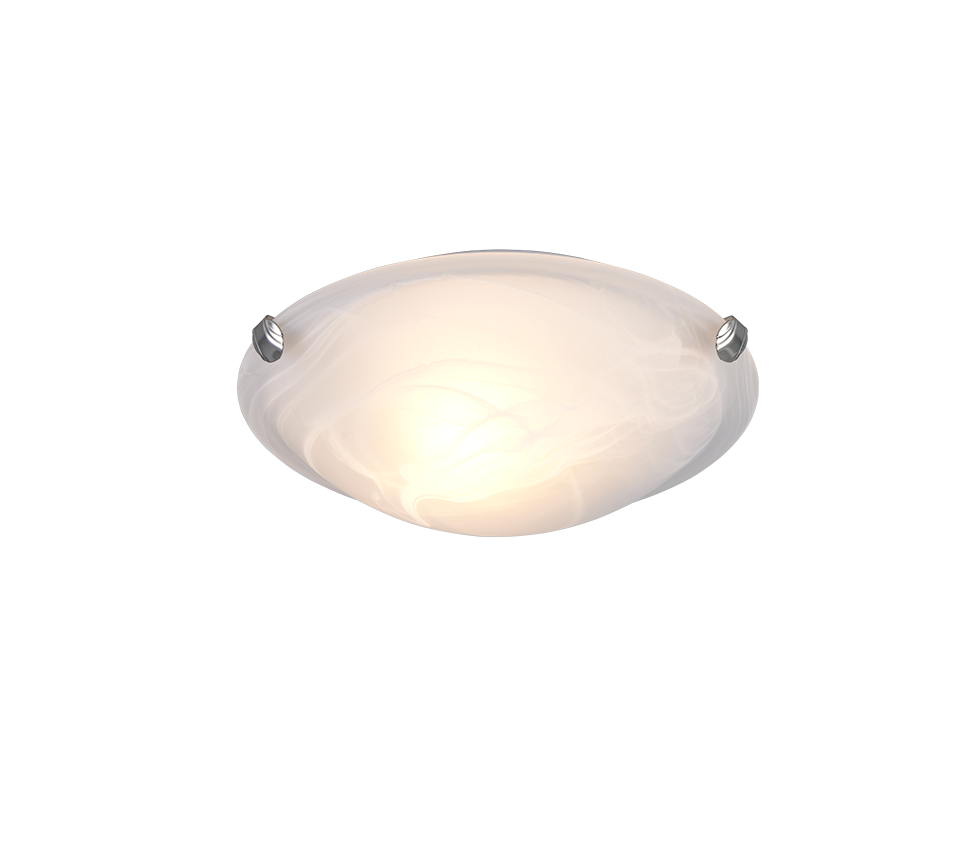 Adrian ceiling lamp E27 white — 6105011-01