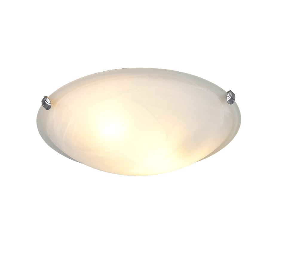 Adrian ceiling lamp 2xE27 white — 6105021-01