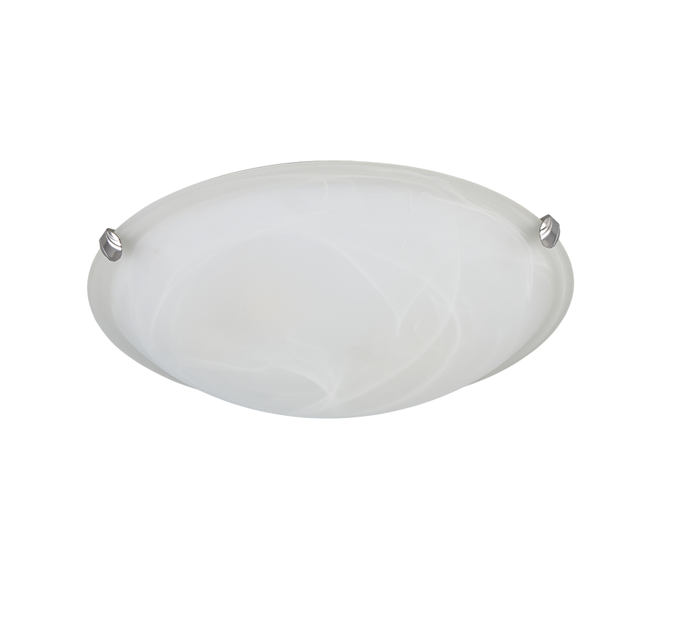 Adrian ceiling lamp 2xE27 white — 6105021-01