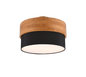 Seasons ceiling lamp 30 cm E14 black/wood — 611500202