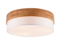 Seasons ceiling lamp 50 cm E27 white/wood — 611500301