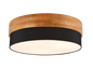 Seasons ceiling lamp 50 cm E27 black/wood — 611500302