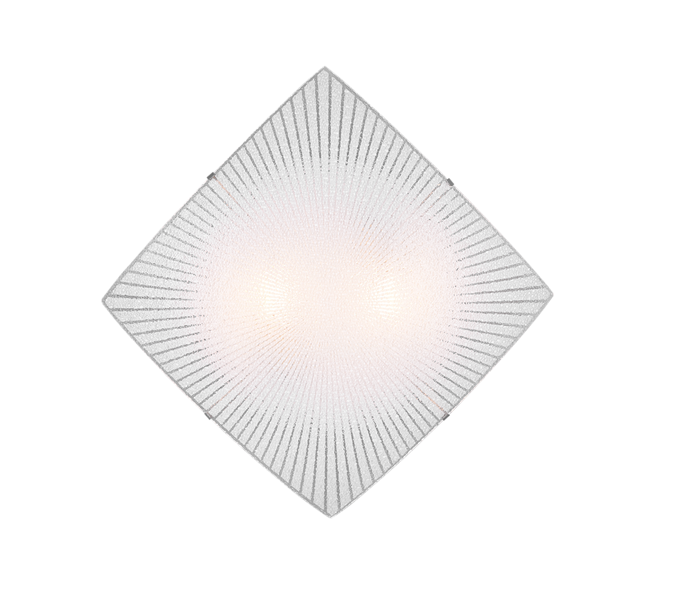 Elisa ceiling lamp 40 cm 2xE27 chrome — 612200200