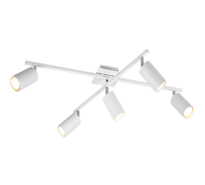 Marley ceiling lamp 5-pc GU10 white — 612400501