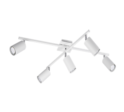 Marley ceiling lamp 5-pc GU10 white — 612400501