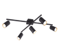 Marley ceiling lamp 5-pc GU10 matt black — 612400532