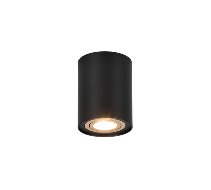Cookie ceiling lamp 1-pc GU10 black/gold — 612900180