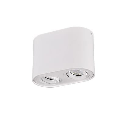 Cookie ceiling lamp 2-pc GU10 matt white — 612900231