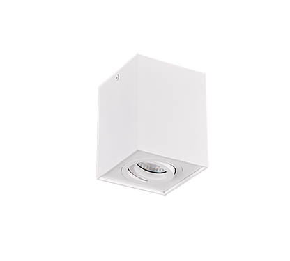 Biscuit ceiling lamp 1-pc GU10 matt white — 613000131