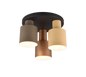Agudo ceiling lamp 3-pc E27 multicolor — 619430317
