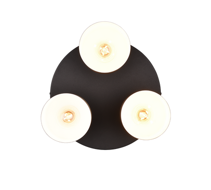 Agudo ceiling lamp 3-pc E27 multicolor — 619430317
