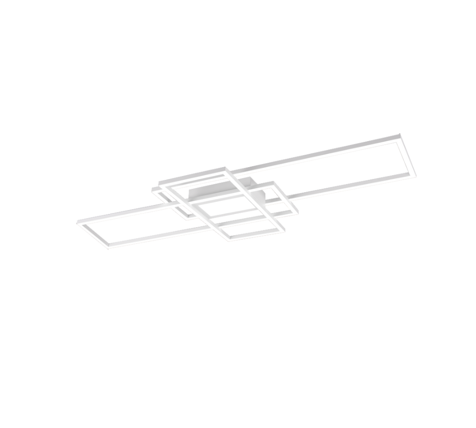 Irvine LED ceiling lamp matt white — 620010431