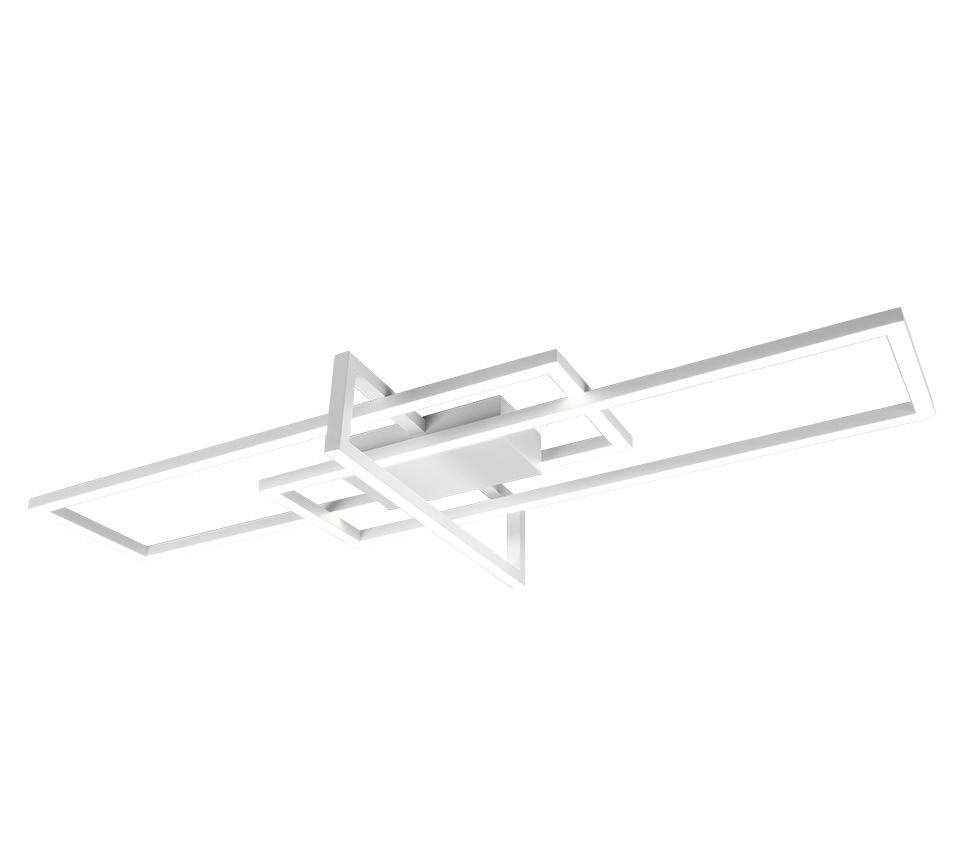 Salinas LED ceiling lamp matt white — 620310331