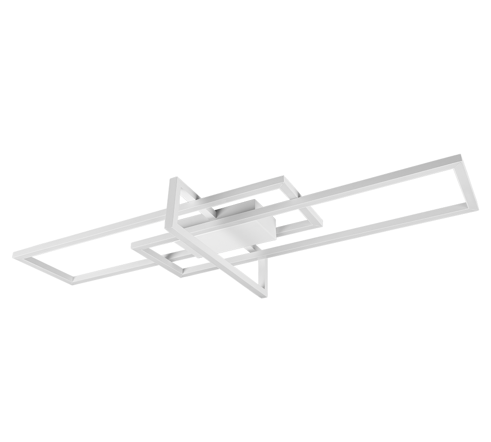 Salinas LED ceiling lamp matt white — 620310331