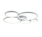 Rondo LED ceiling lamp 5-pc matt white — 622610531