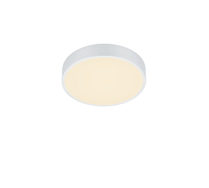 Waco LED ceiling lamp 30 cm matt white — 627413031
