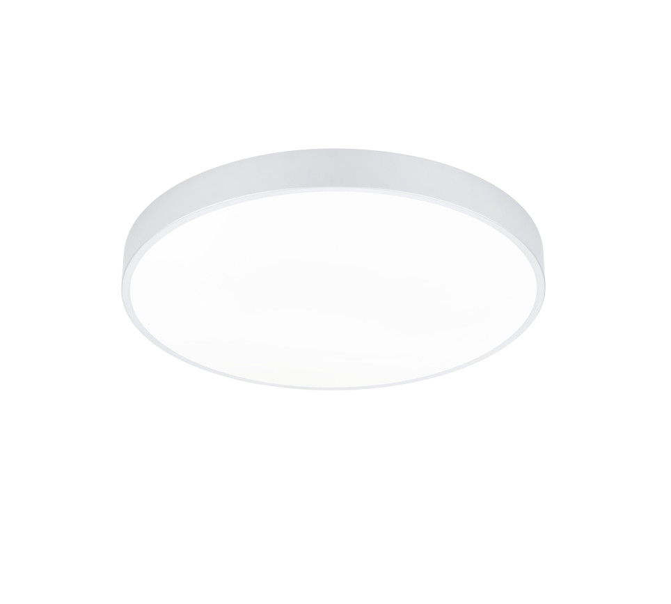 Waco LED ceiling lamp 49 cm matt white — 627415031