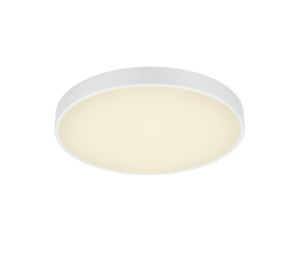 Waco LED ceiling lamp 49 cm matt white — 627415031
