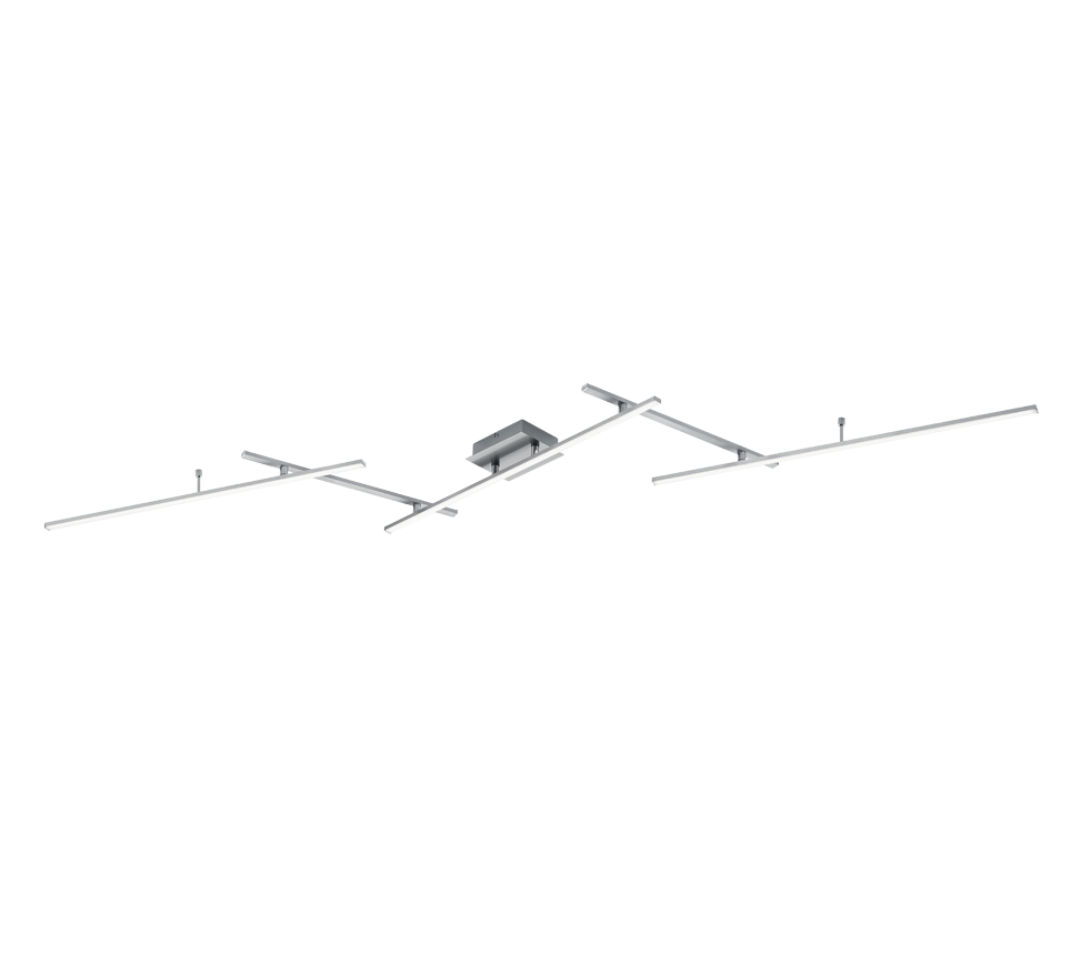 Arvin LED ceiling lamp brushed steel RGB — 628410507