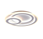 Mita LED ceiling lamp 51 cm round matt white — 629210331