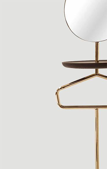 Pianca Contralto Valet Stand with Hanger | Pianca
