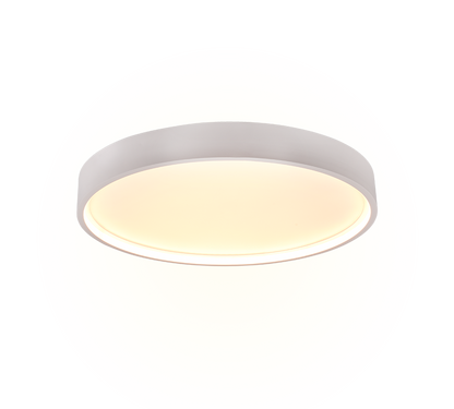 Doha LED ceiling lamp 45 cm matt white — 641310231