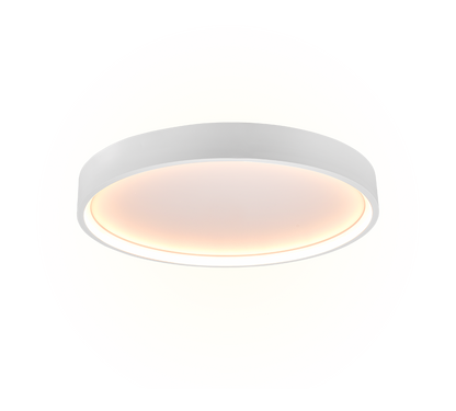 Doha LED ceiling lamp 45 cm matt white — 641310231