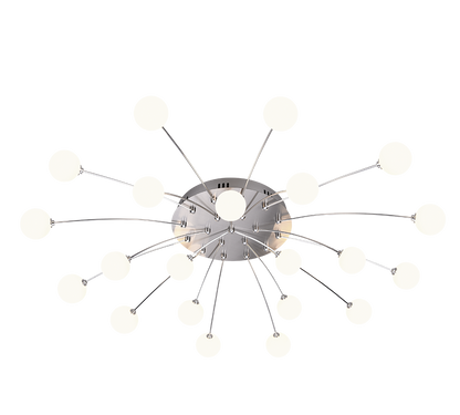 Bullet LED ceiling lamp brushed steel — 641412107
