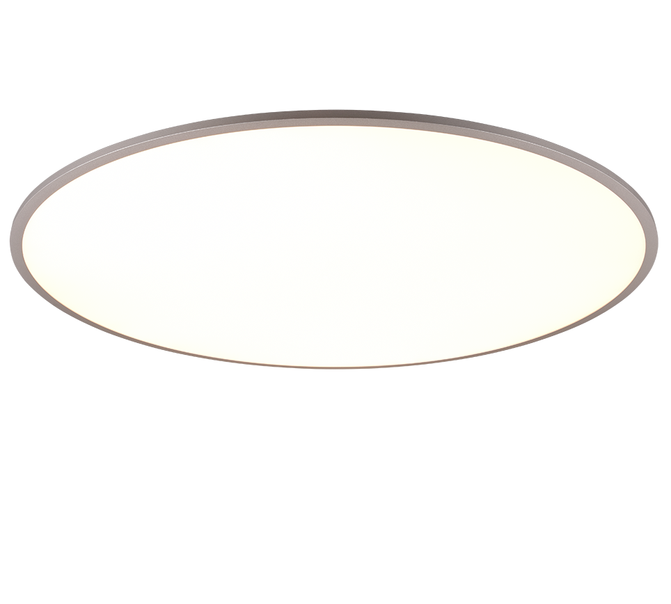 Yuma LED ceiling lamp 100 cm grey/white — 641719187
