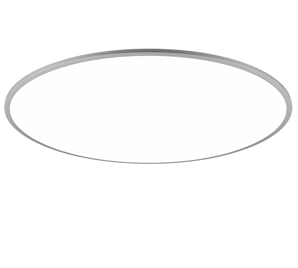 Yuma LED ceiling lamp 100 cm grey/white — 641719187