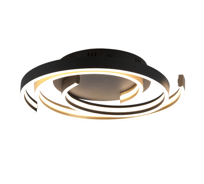 Caya LED ceiling lamp matt brass — 641910208
