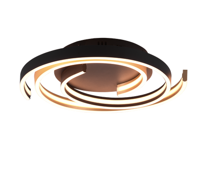 Caya LED ceiling lamp matt brass — 641910208