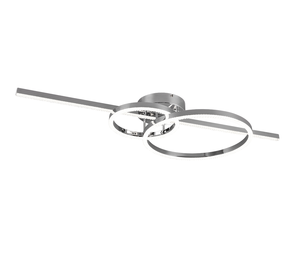 Montilla LED ceiling lamp chrome — 643010306
